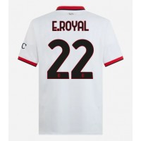 AC Milan Emerson Royal #22 Fußballbekleidung Auswärtstrikot 2024-25 Kurzarm